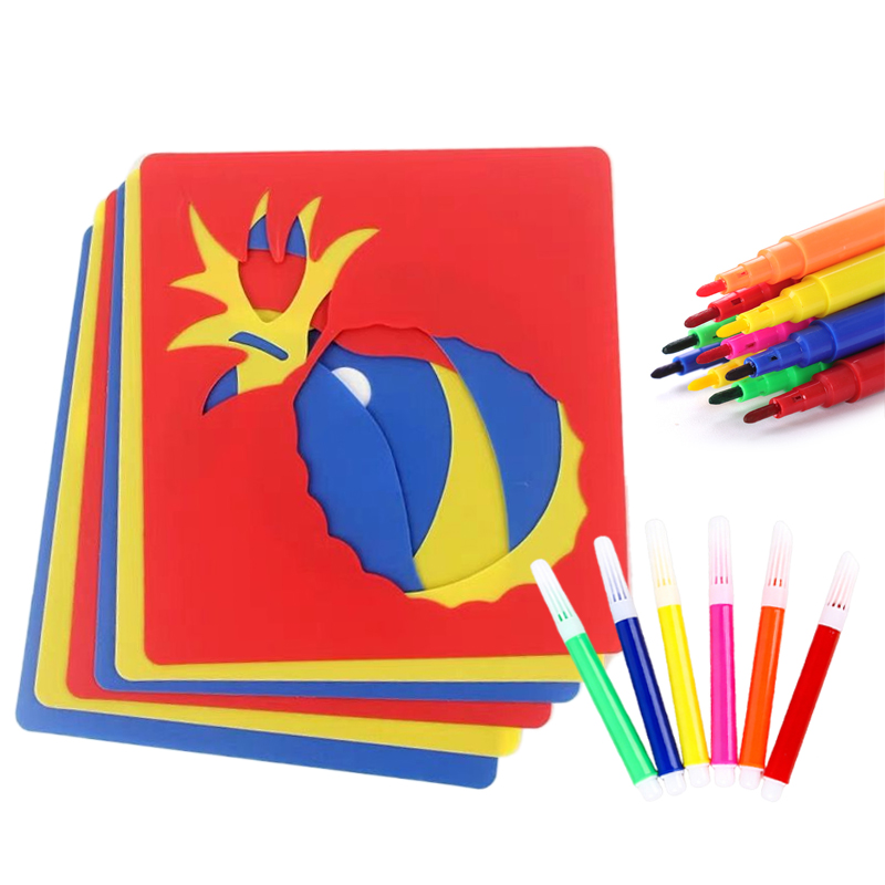 Art Craft Materials - 10/20pcs 페인팅 템플릿 드로잉 스텐실 DIY