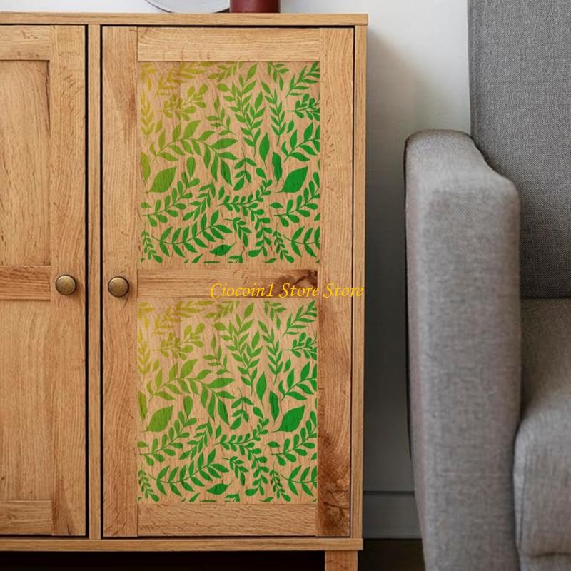 Art Craft Template - A3PC 6/12Pcs 기하학적 꽃 템플릿 12x8in