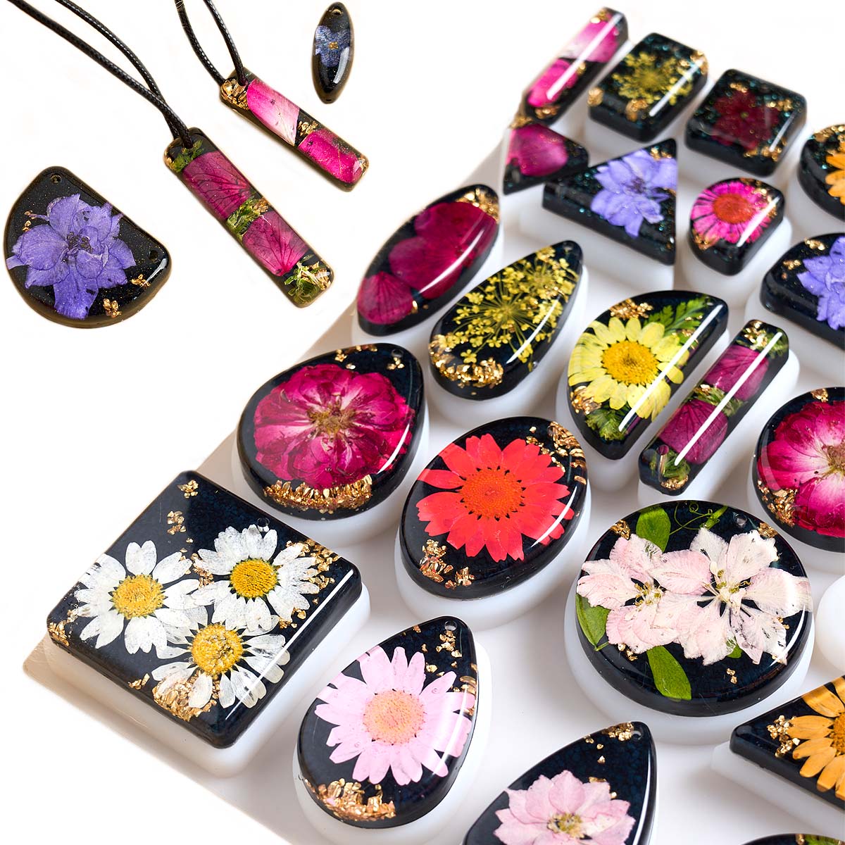 Art Craft Show - 타임 스톤 펜던트 실리콘 몰드 DIY