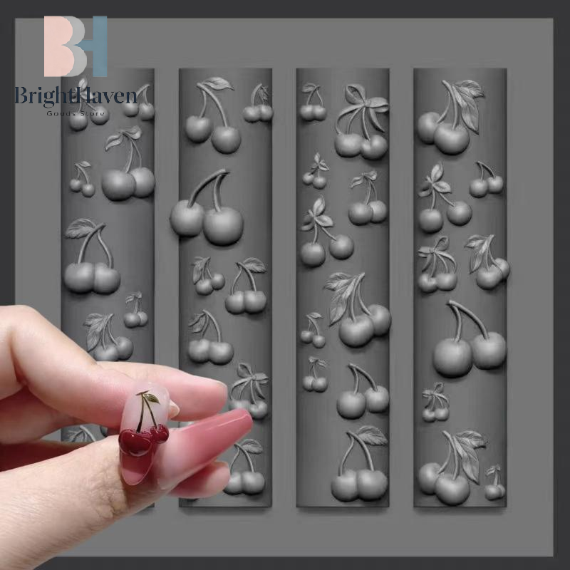Art Craft Template - 3D 장미 꽃 나비 실리콘 몰드