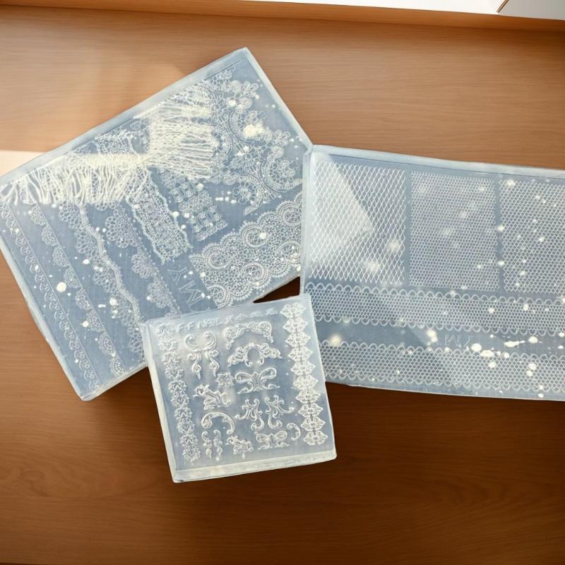Art Craft Template - 3D 실리콘 네일 몰드 DIY 릴리프