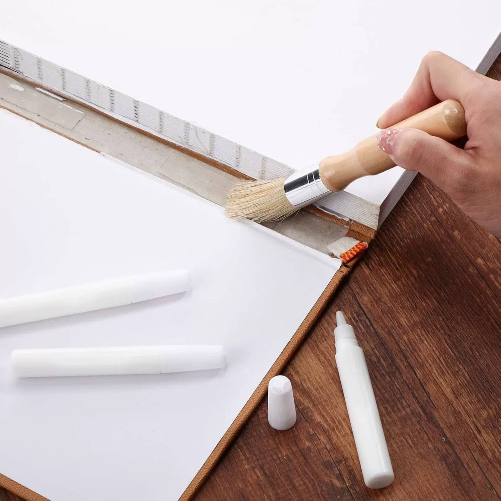 Bookbinding Supply Kit - 6 조각 책 접착제 및 브러시