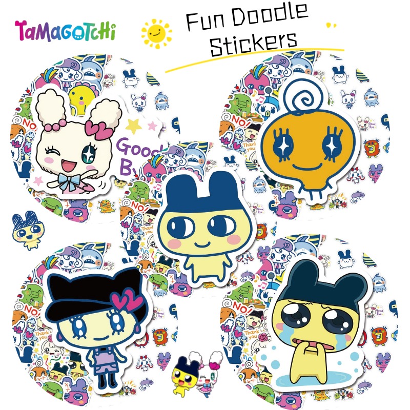 Origami Paper Set - 새로운 반다이 다마고치 마메치 재미있는 그래피티
