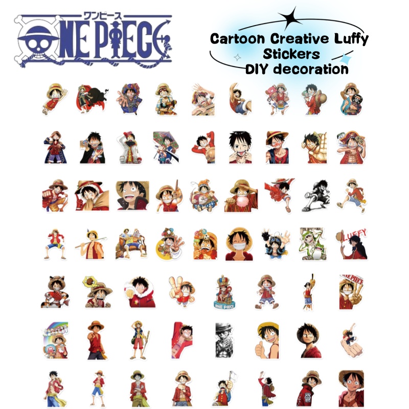 Origami Paper Set - 원피스 애니메이션 캐릭터 루피 만화 그래피티