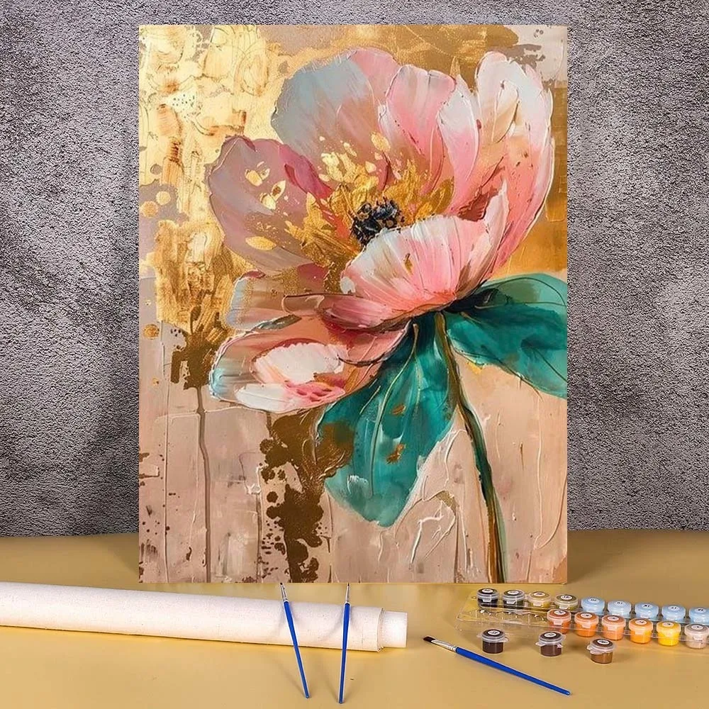 Art And Craft Numbers - 페인팅 바이 넘버스 연꽃 그림 색칠하기