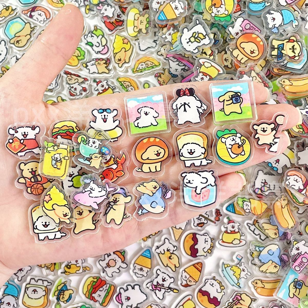 Art Craft Materials - 1cm 2cm 라인 작은 강아지 2.0