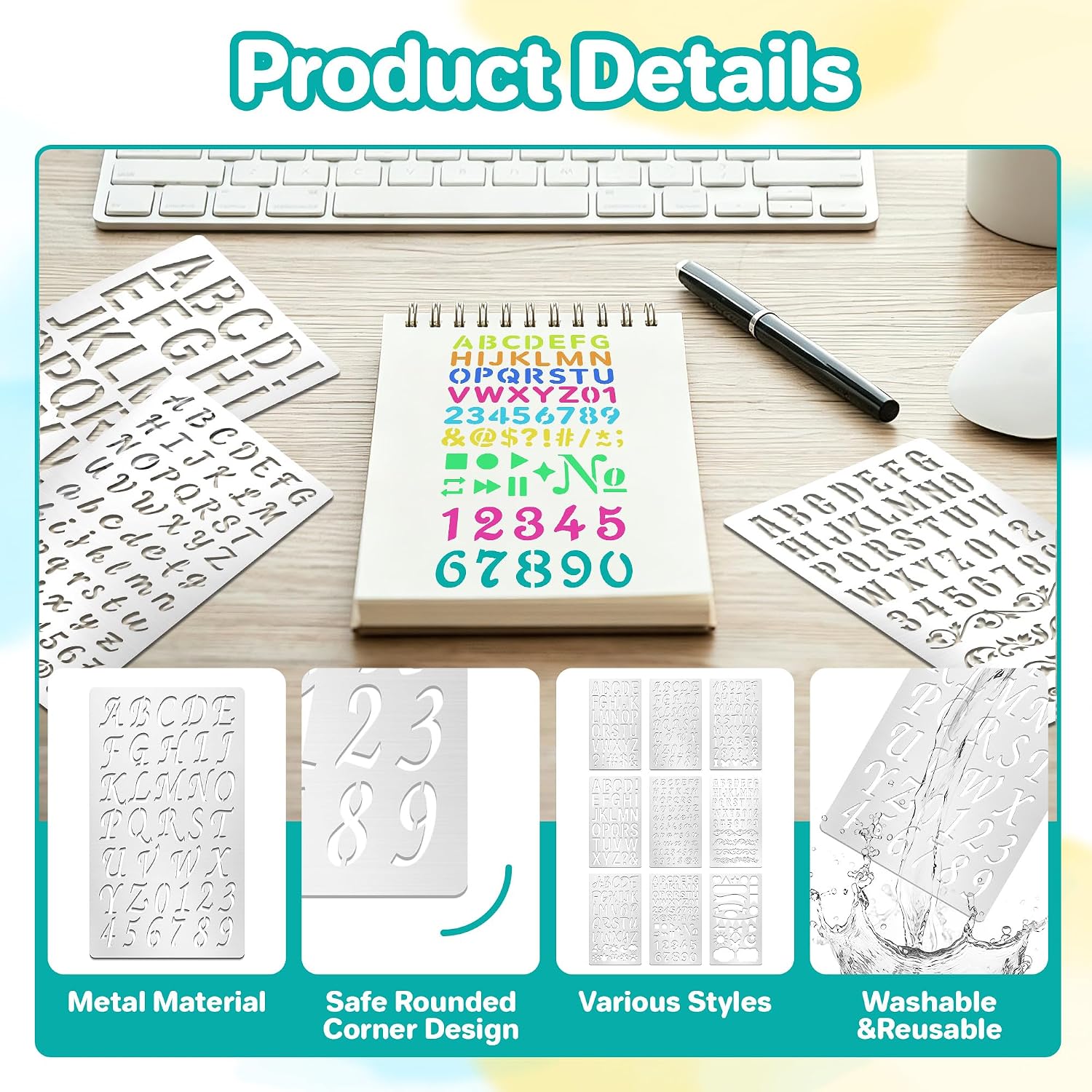 각인, 벽화, DIY 공예, 저널링, 스크랩북킹 및 미 - Art And Craft Numbers 리뷰 및 가격