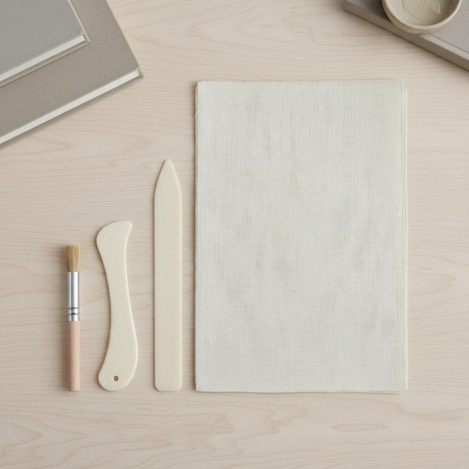 4개의 책 제본용 천 및 도구 키트, 책 수리 키트,  - Bookbinding Supply Kit 리뷰 및 가격