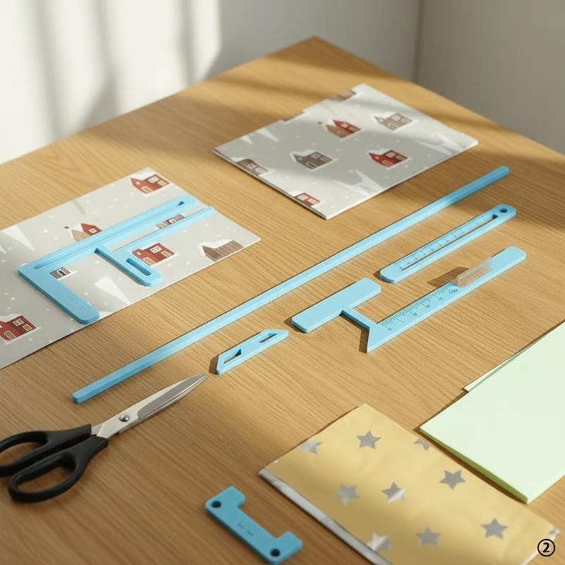 초보자를 위한 6Pcs 스크랩북 제본 도구 키트 스텐실 - Bookbinding Supply Kit 리뷰 및 가격