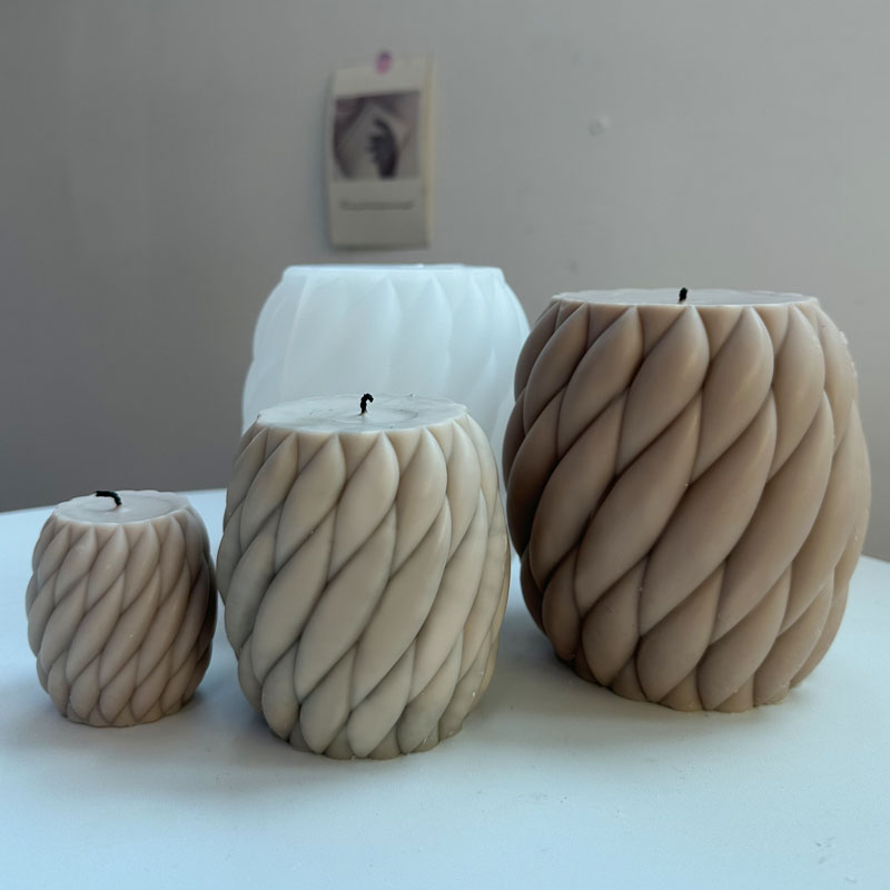 3D 회전 빗방울 실리콘 양초 금형 DIY 아트 추상  - Art Craft Show 리뷰 및 가격