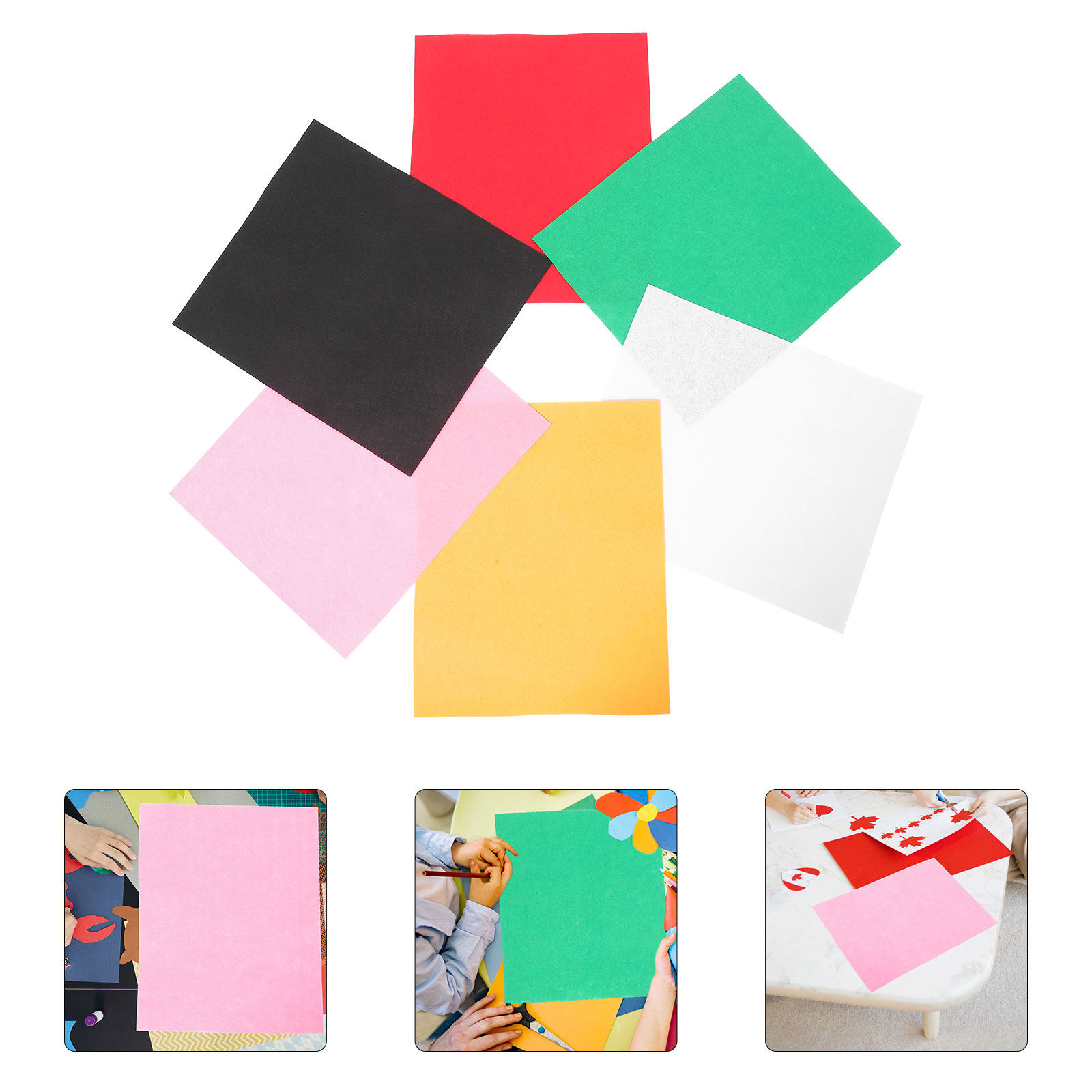 6 시트 어린이 DIY 부직포 어린이를위한 창의적 공예 - Art Craft For Kindergarten 리뷰 및 가격