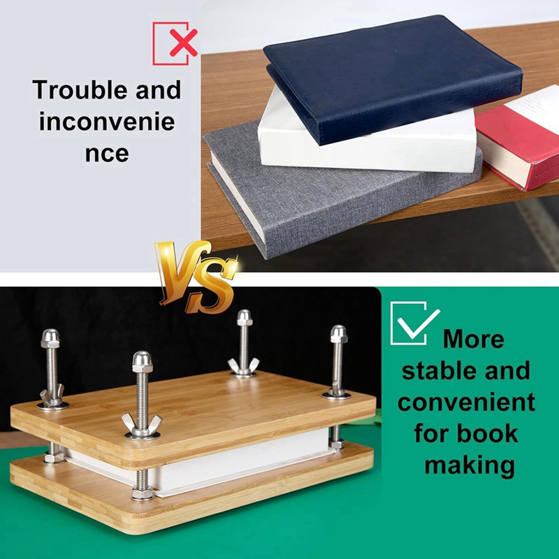 책 제본, 나무 대나무 책, 책 제본 용품 휴대용 키트 - Bookbinding Supply Kit 리뷰 및 가격