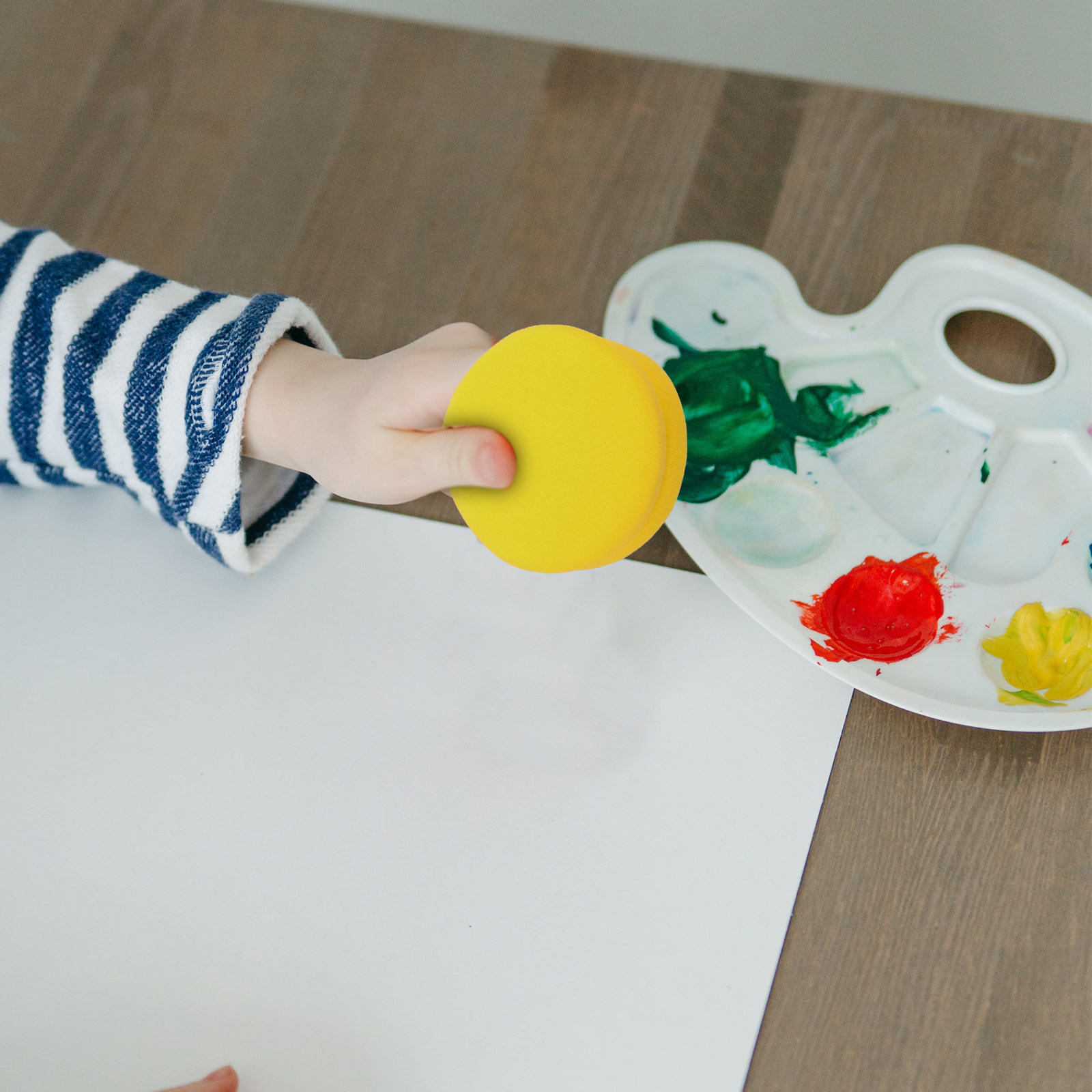 2Pcs 페인팅 스폰지 라운드 DIY 공예 세트 유치원 - Art Craft For Kindergarten 리뷰 및 가격