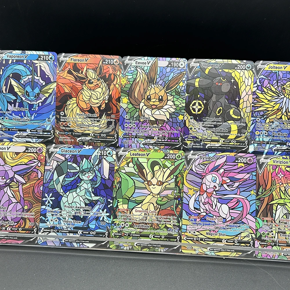 10 개/대 Diy PTCG Eevee Umbreon  - Origami Paper Set 리뷰 및 가격