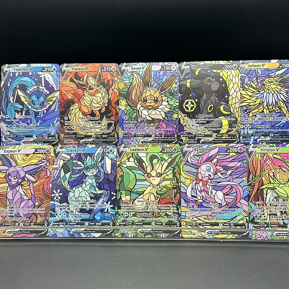 10 개/대 Diy PTCG Eevee Umbreon  - Origami Paper Set 리뷰 및 가격