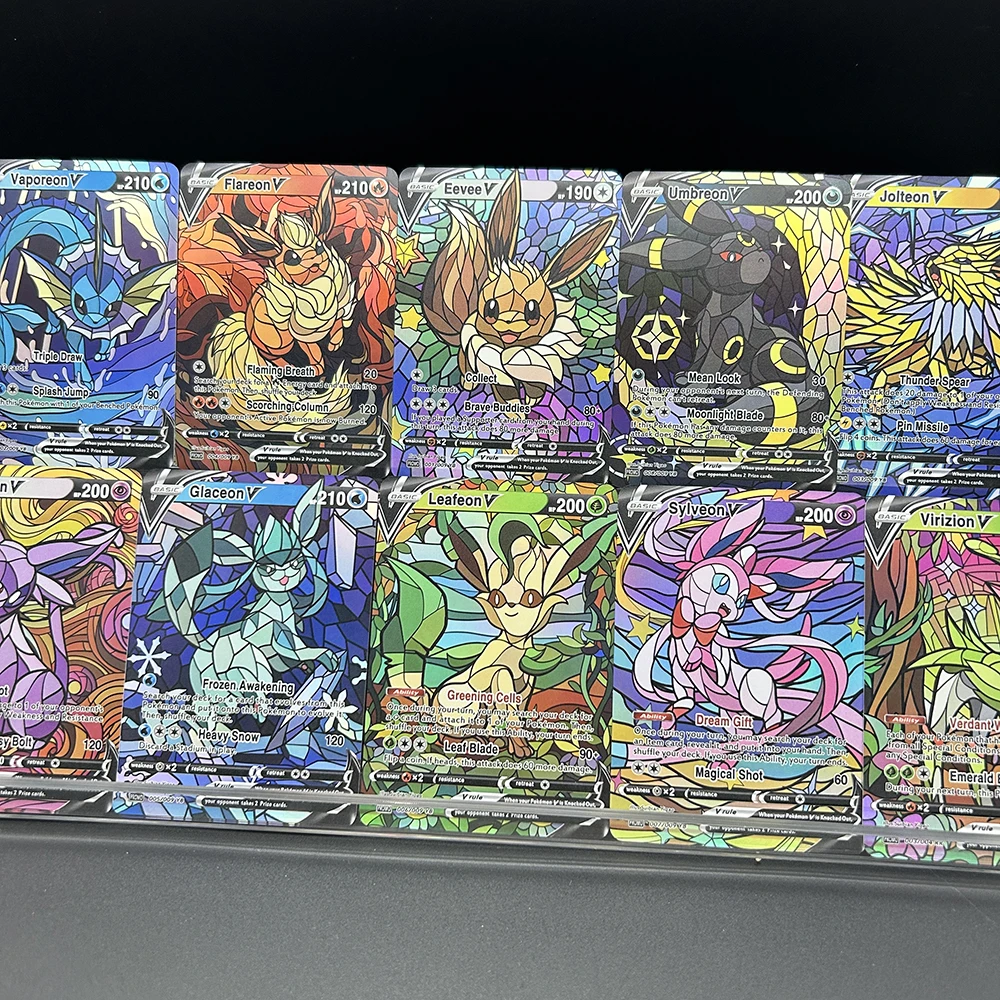 10 개/대 Diy PTCG Eevee Umbreon  - Origami Paper Set 리뷰 및 가격