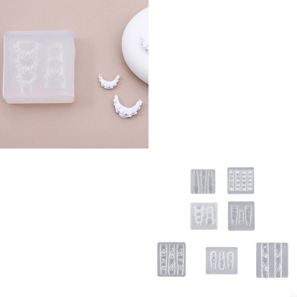 실용적인 양각 패턴 장식을 만들기 위한 네일 아트 조각 - Art Craft Template 리뷰 및 가격