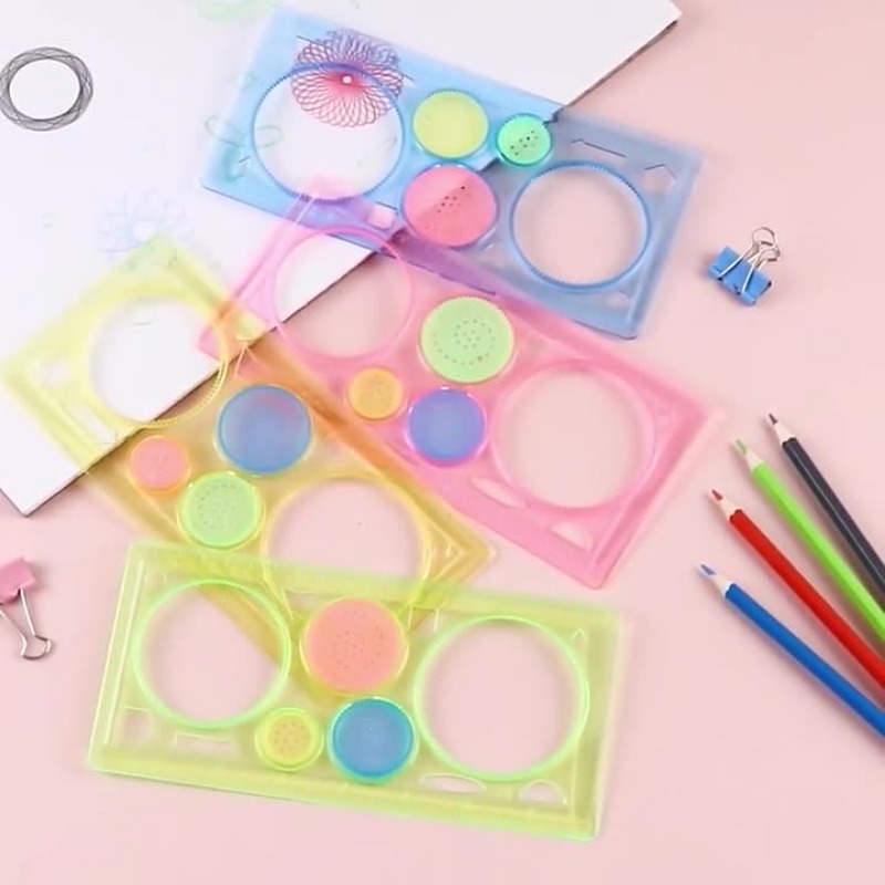 세척 가능한 기하학적 스케일 템플릿 스텐실 1/4개 세 - Art Craft Template 리뷰 및 가격
