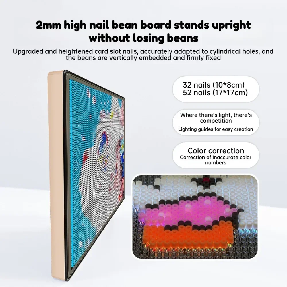 앱 패턴 가이드가 포함된 LED 퓨즈 비즈 보드, US - Art Craft App 리뷰 및 가격