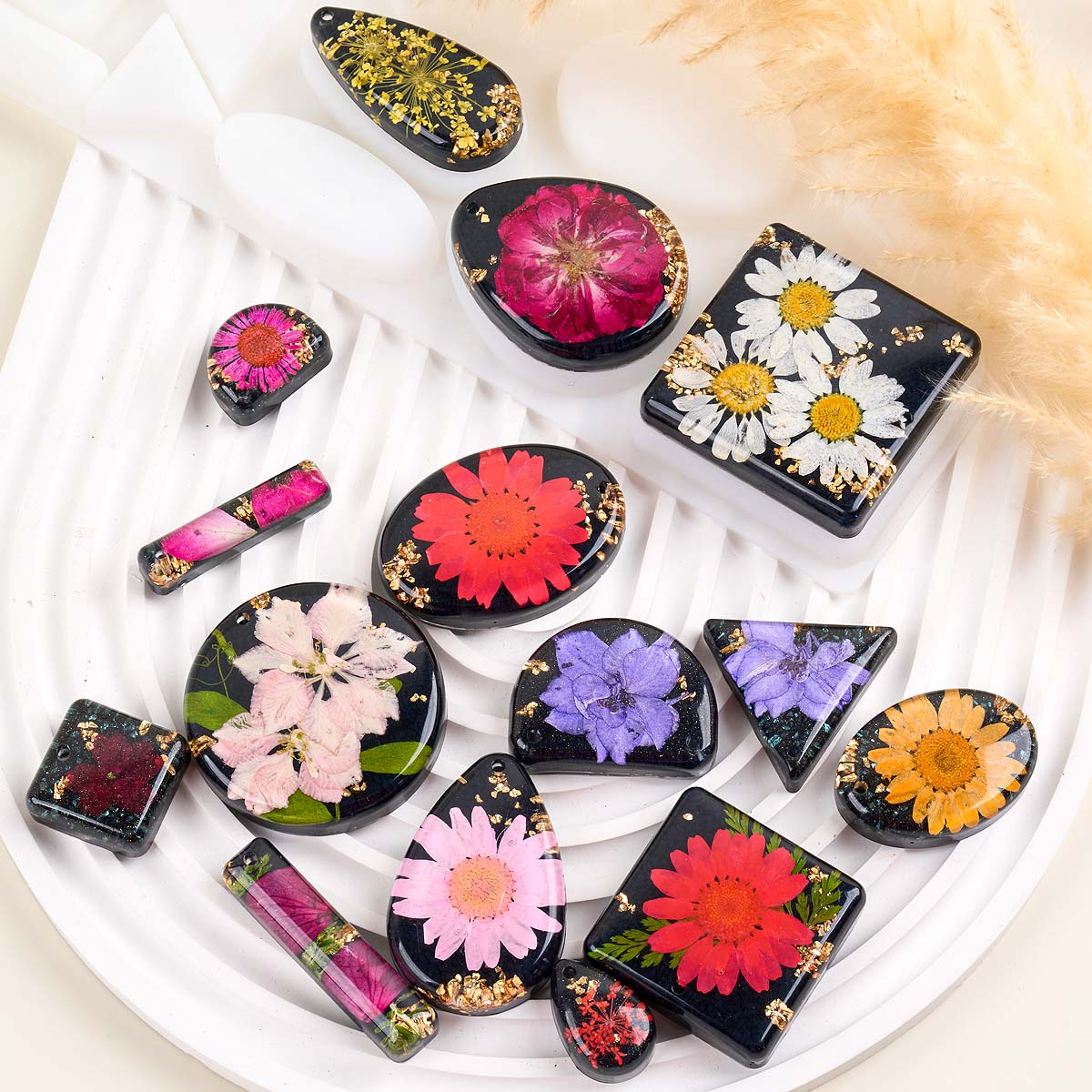 타임 스톤 펜던트 실리콘 몰드 DIY 쥬얼리 공예 크리 - Art Craft Show 리뷰 및 가격