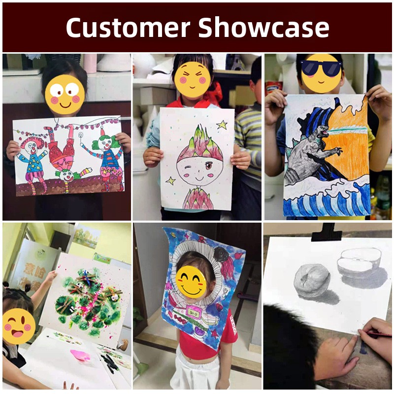 두꺼운 흰색 카드지 A4A3 아트 드로잉 수제 공예용  - Art Craft For Kindergarten 리뷰 및 가격