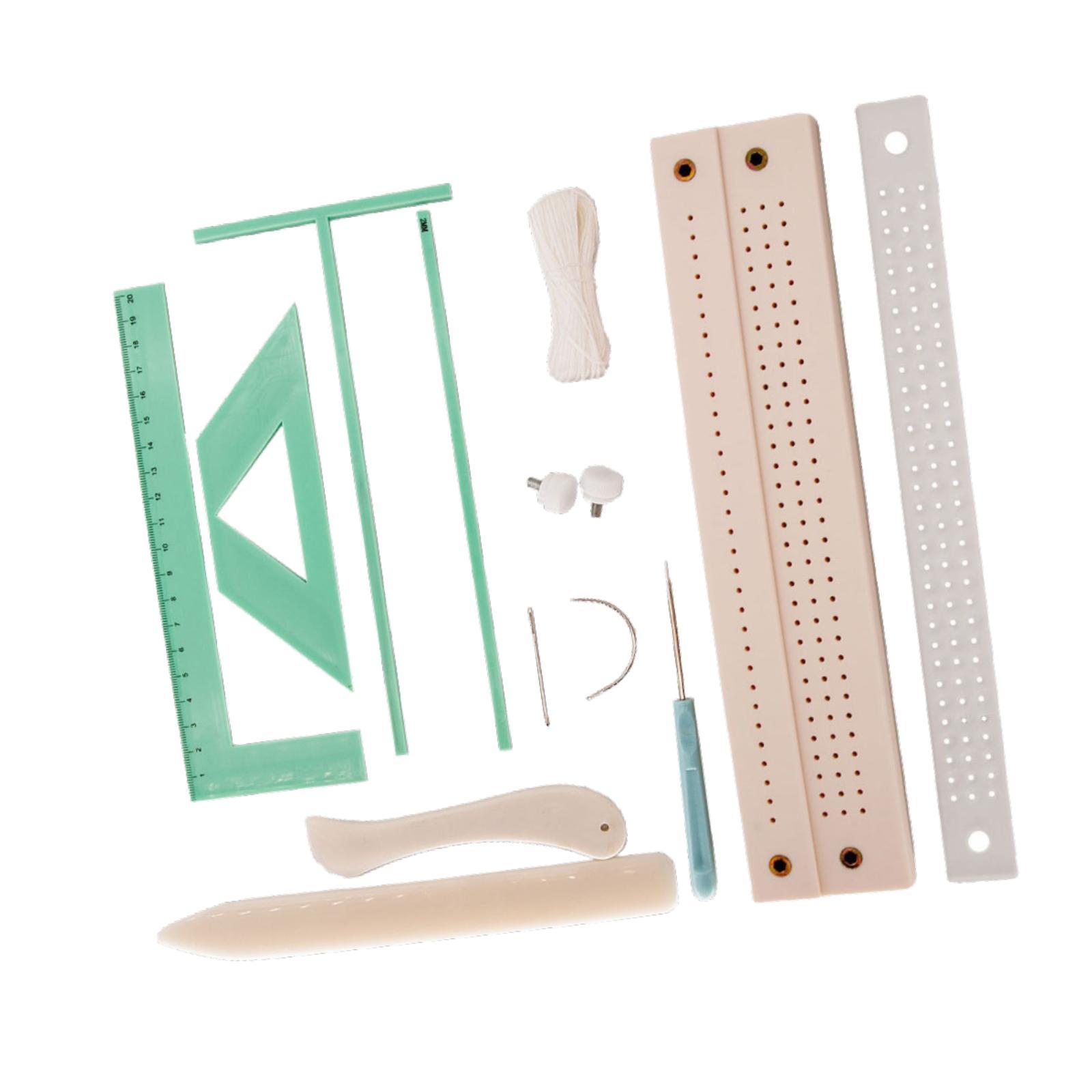 책 바인딩 키트 스크랩북 도구 재봉 용품 바인딩 펀치  - Bookbinding Supply Kit 리뷰 및 가격