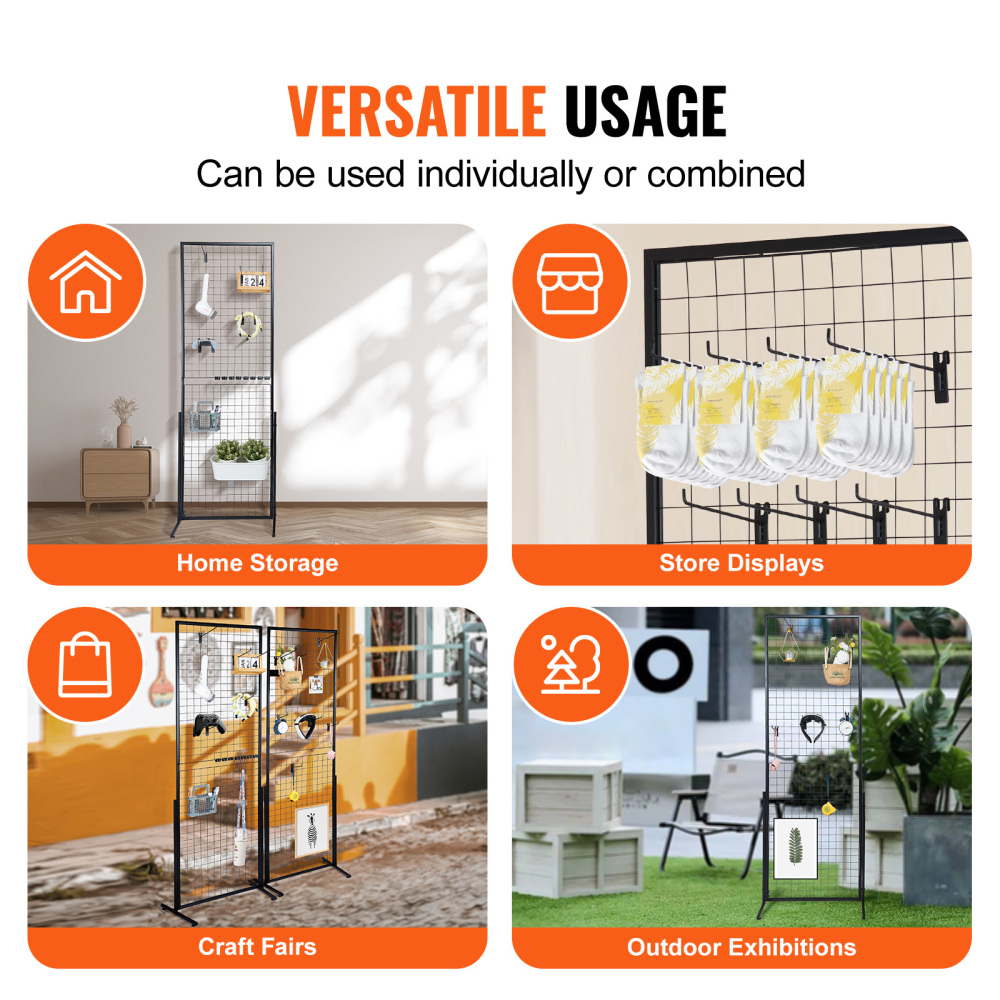 양면 타워 그리드월 디스플레이 랙 휴대용 와이어 그리드 - Art Craft Show 리뷰 및 가격