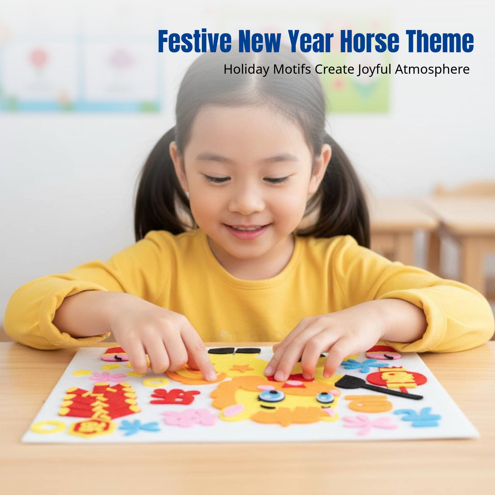 2026년 새해 DIY 패브릭 아트 스티커, 창의적인  - Art Craft For Kindergarten 리뷰 및 가격