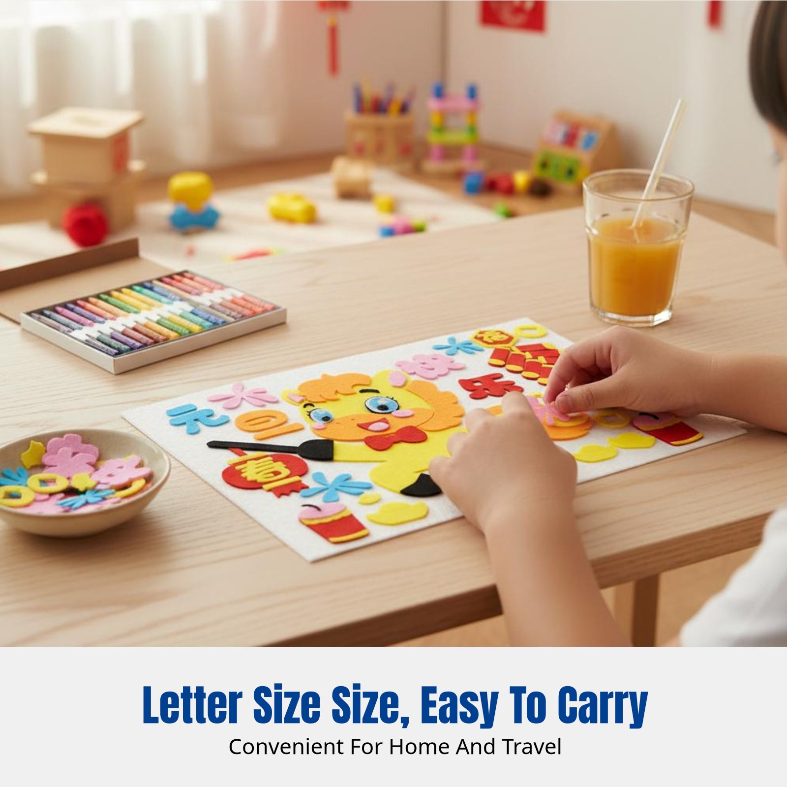2026년 새해 DIY 패브릭 아트 스티커, 창의적인  - Art Craft For Kindergarten 리뷰 및 가격