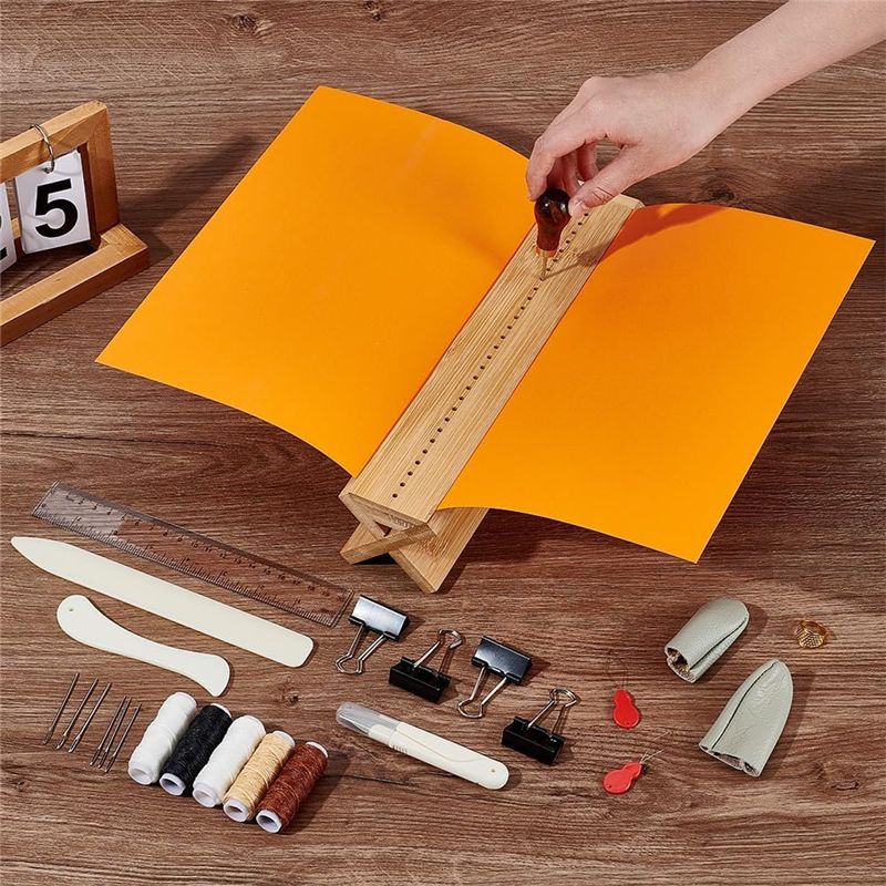 2025 트렌드 대나무 책 제본 받침대(26개) 및 제 - Bookbinding Supply Kit 리뷰 및 가격
