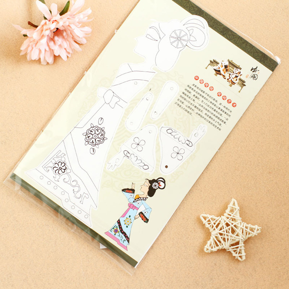 4개입 중국 그림자 인형극 DIY 공예 키트, 어린이  - Art Craft For Kindergarten 리뷰 및 가격