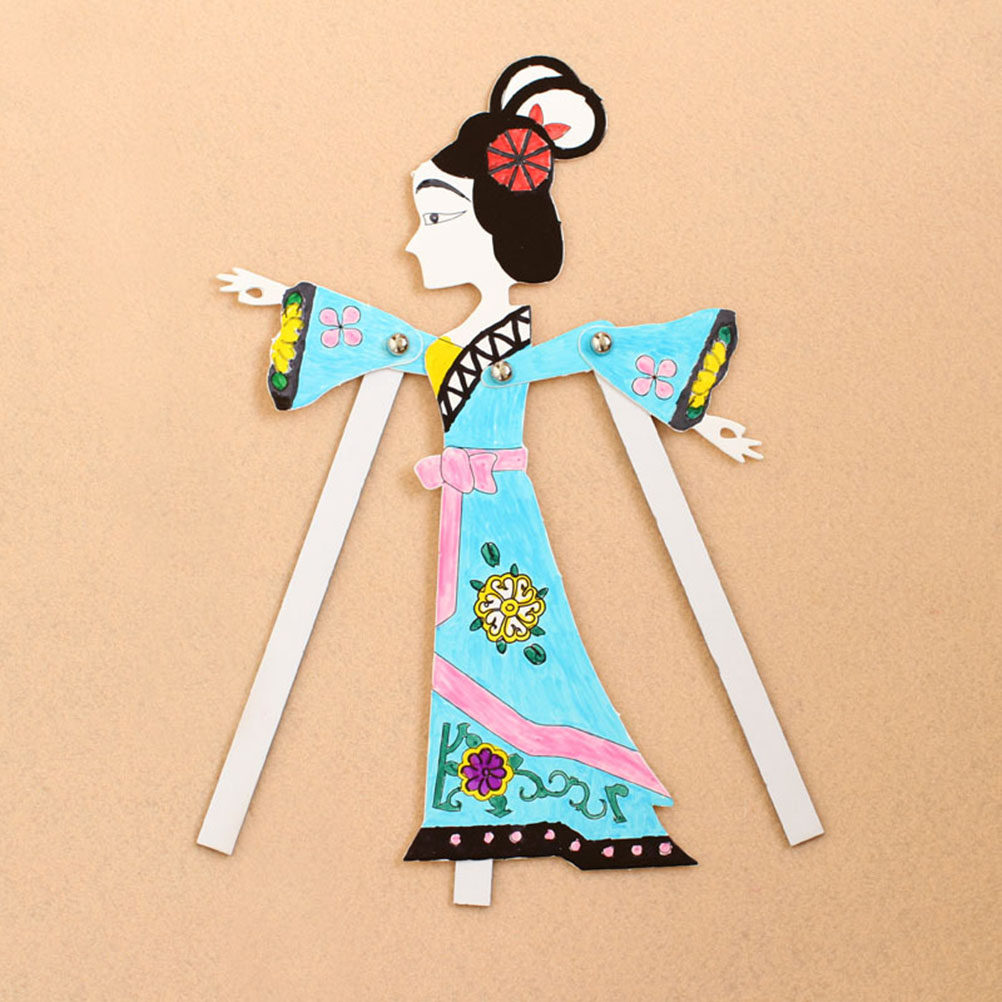 4개입 중국 그림자 인형극 DIY 공예 키트, 어린이  - Art Craft For Kindergarten 리뷰 및 가격