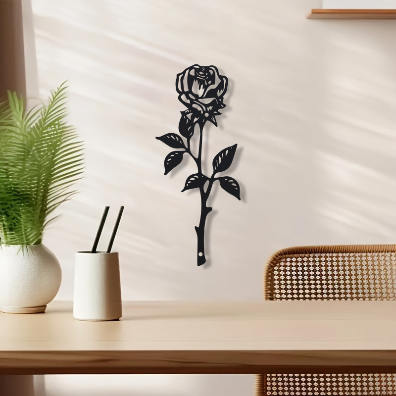 1개 금속 아트 데코 장미 벽걸이 장식품 - 집들이 선 - Art Craft Door 리뷰 및 가격