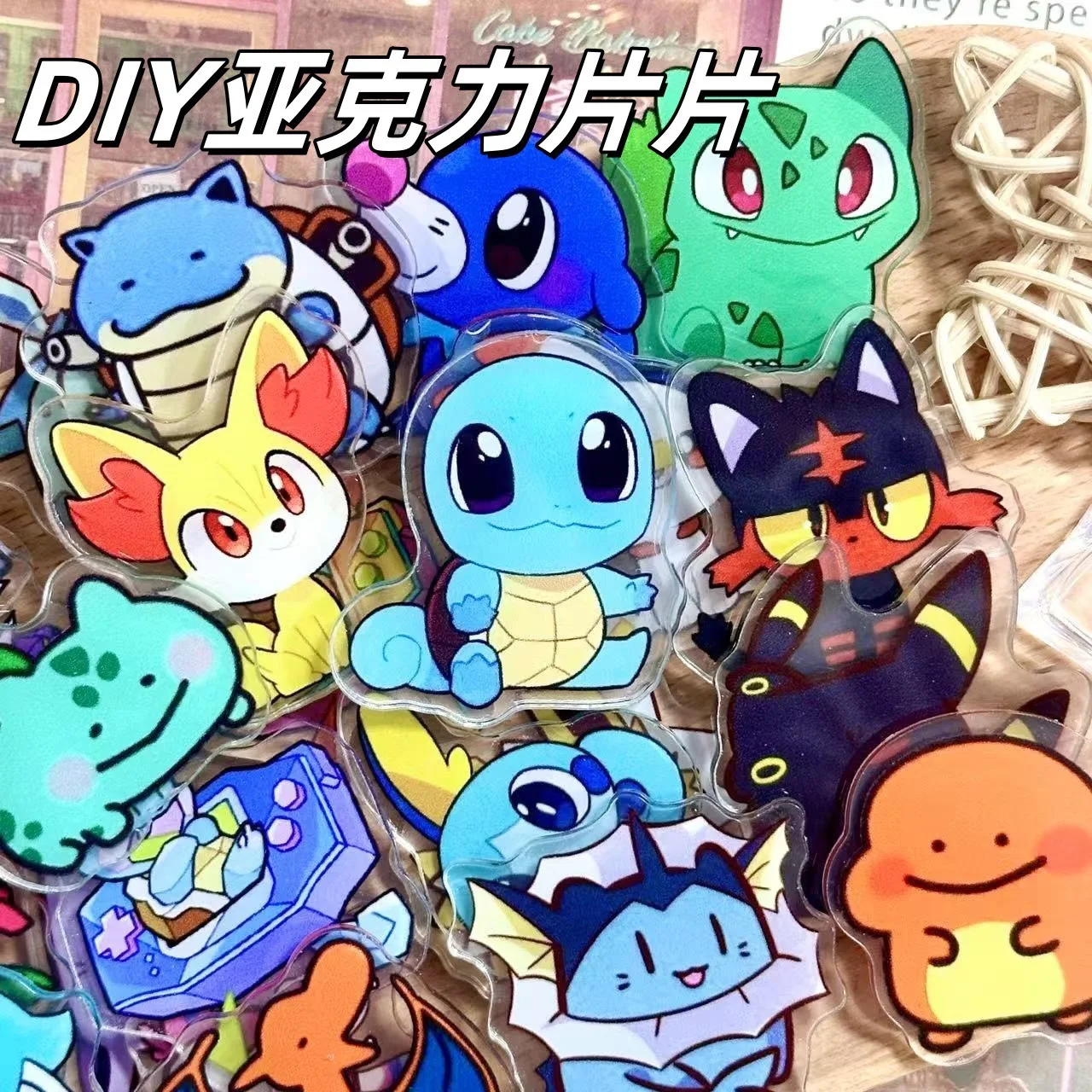 50/100개입 1/2cm 미니 만화 아크릴 시트 DI - Art Craft Materials 리뷰 및 가격