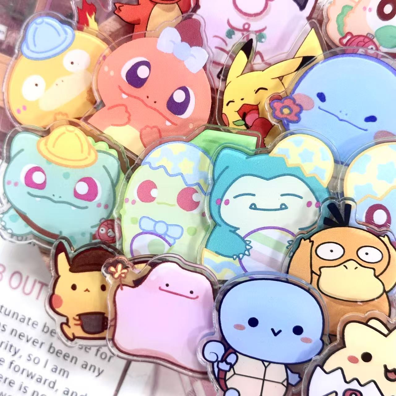 50/100개입 1/2cm 미니 만화 아크릴 시트 DI - Art Craft Materials 리뷰 및 가격