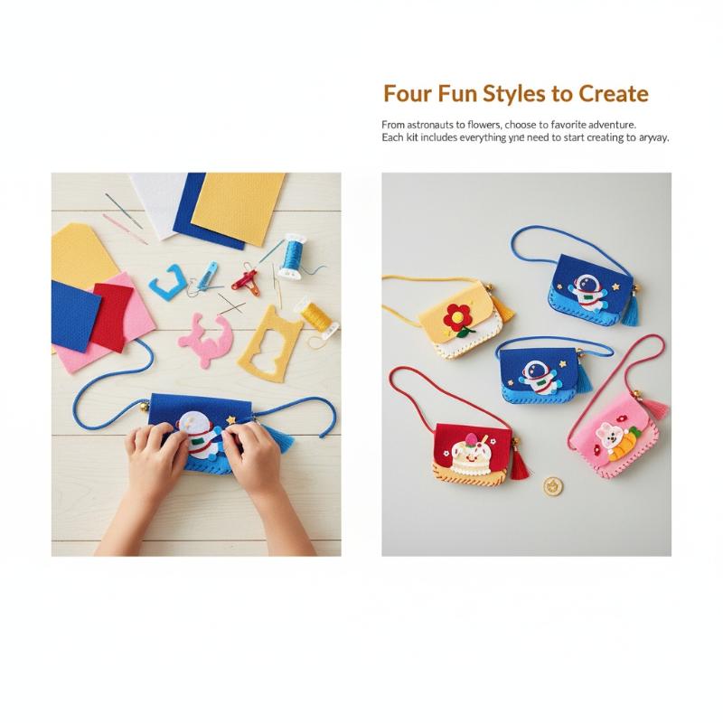 어린이 펠트 가방 만들기 키트 DIY 바느질 장난감 크 - Art Craft For Kindergarten 리뷰 및 가격