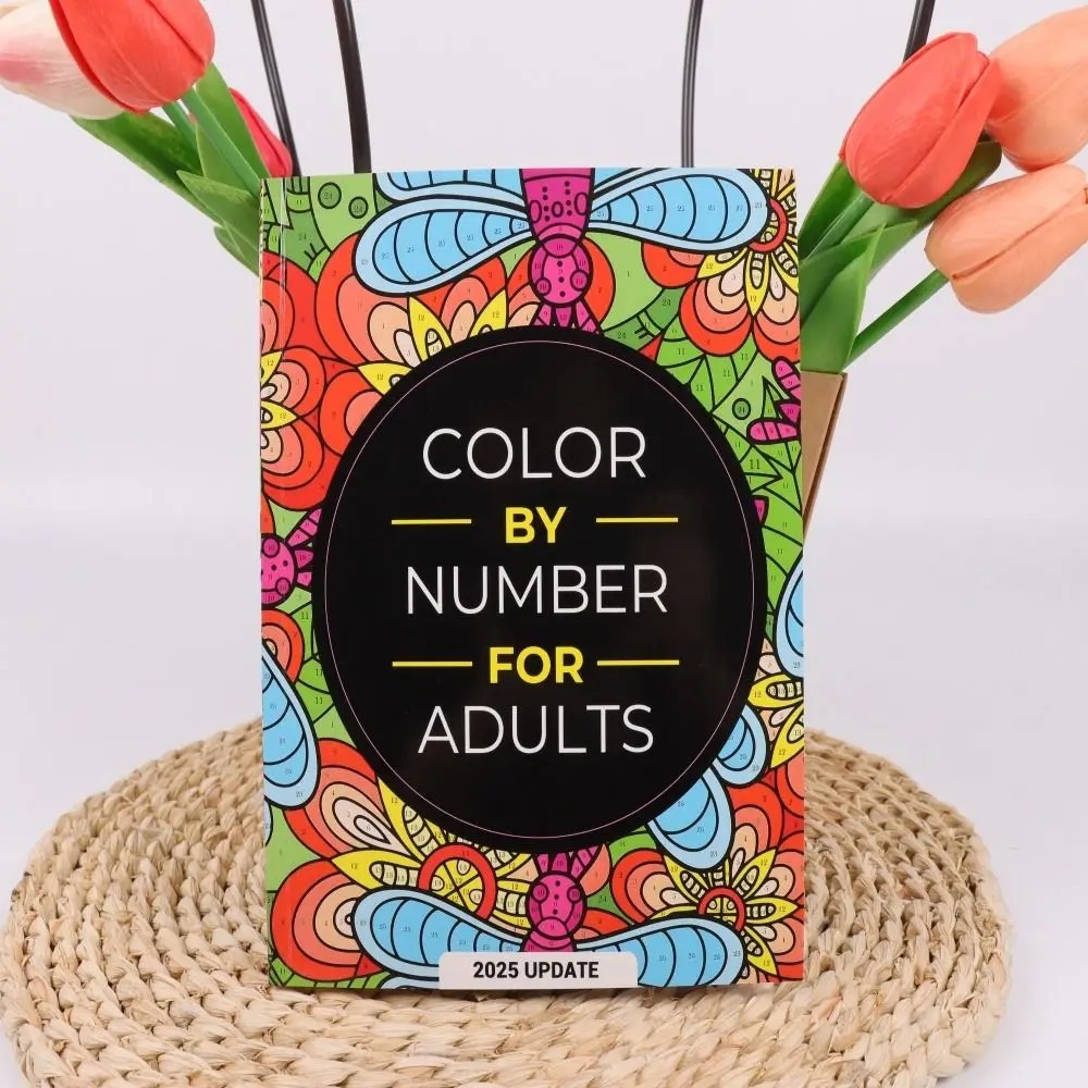 80페이지 컬러 바이 넘버 성인용 불안 스트레스 해소  - Art And Craft Numbers 리뷰 및 가격